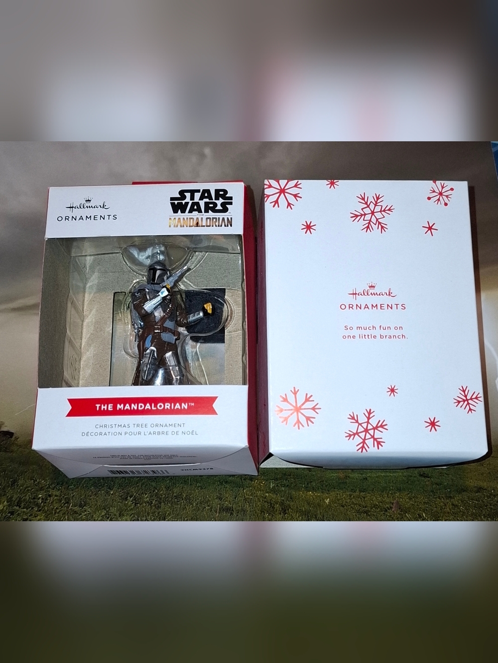 Disney Star Wars The Mandalorian 2021 Hallmark Ornament  with the EXTRA SLEEVE